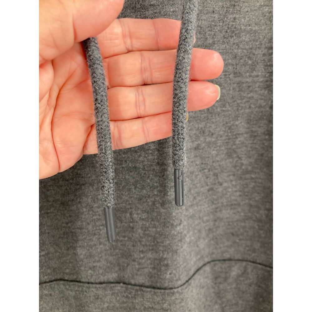 Zyia active Gray Pocket Long Soft Viscose Hoodie Lounge Women’s XL Comfy - Picture 4 of 13